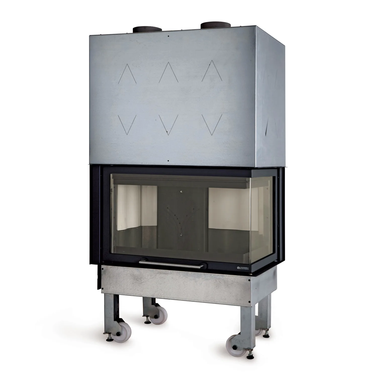 Insert de cheminée La Nordica Monoblocco 800 Angolo (Droit) DX