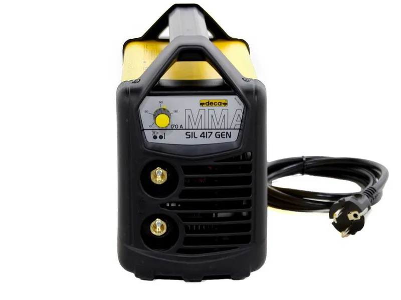 Poste à souder inverter Deca SIL 417GEN - 170 A max - alimentation 230 V - kit d'utilisation