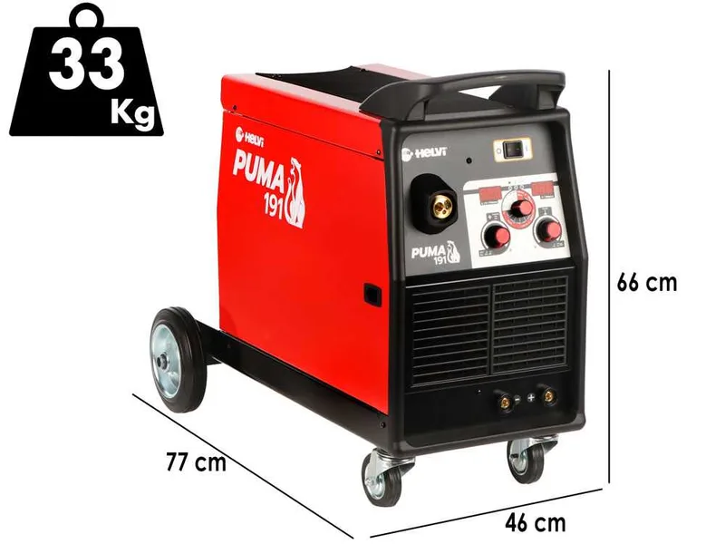 Helvi Fox 211 Digitale - Poste à souder inverter à fil - MIG-MMA-TIG