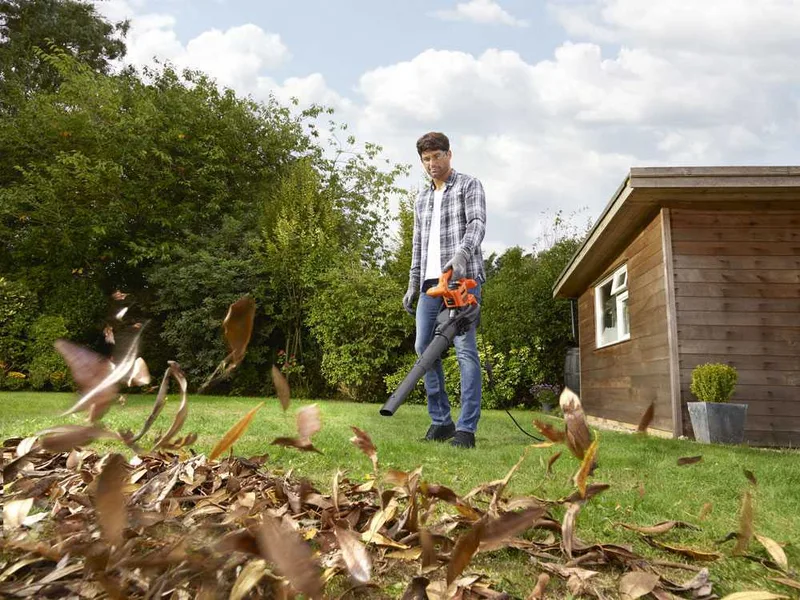 Black & Decker BEBLV260 - Souffleur aspirateur électrique à feuilles 3 en 1