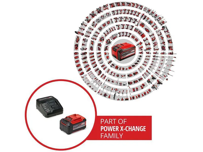 Starter kit Einhell Power X-Change - Batterie de 18V/5.2Ah et Chargeur
