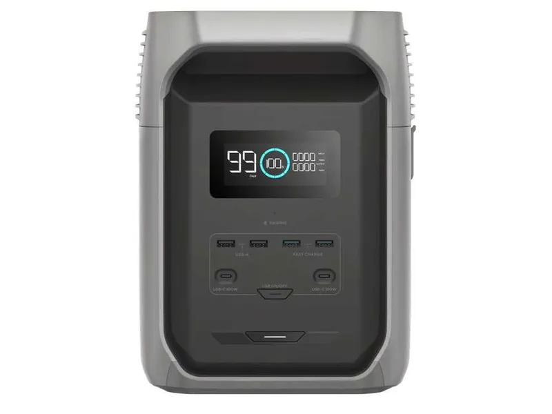 EcoFlow Delta 3 1500 - Batterie PowerStation portable - 1800 W - 1536 Wh/51,2 V