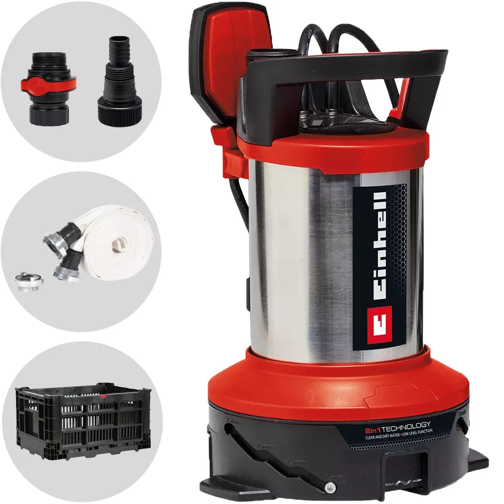 Einhell GE-DP 7535 - Pompe électrique immergée pour eaux chargées - 750 W