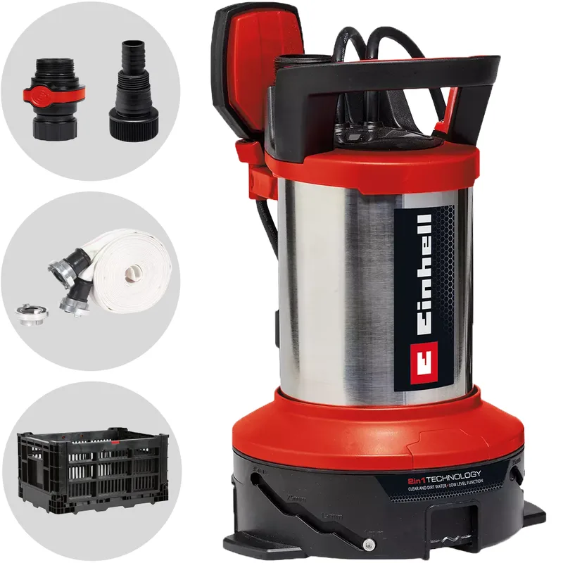 Einhell GE-DP 7535 - Pompe électrique immergée pour eaux chargées - 750 W