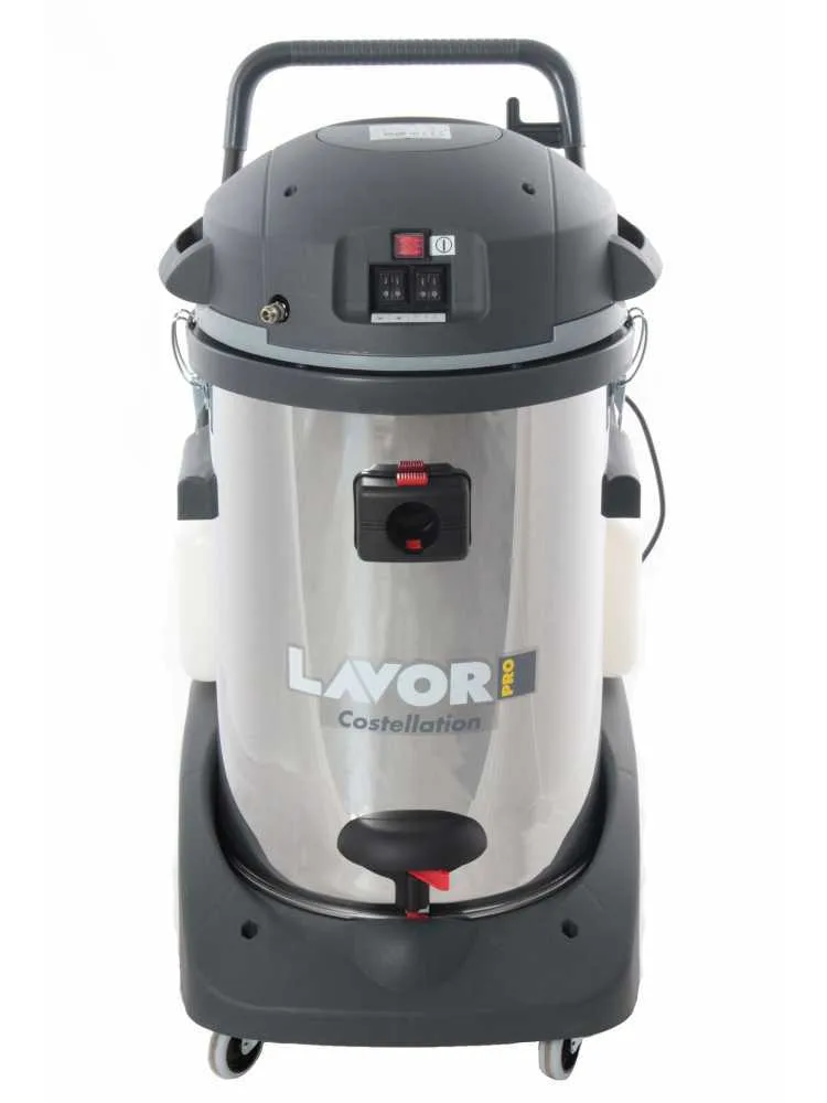 Aspirateur injecteur/extracteur Lavor Pro Costellation IR, aspire eau et poussière