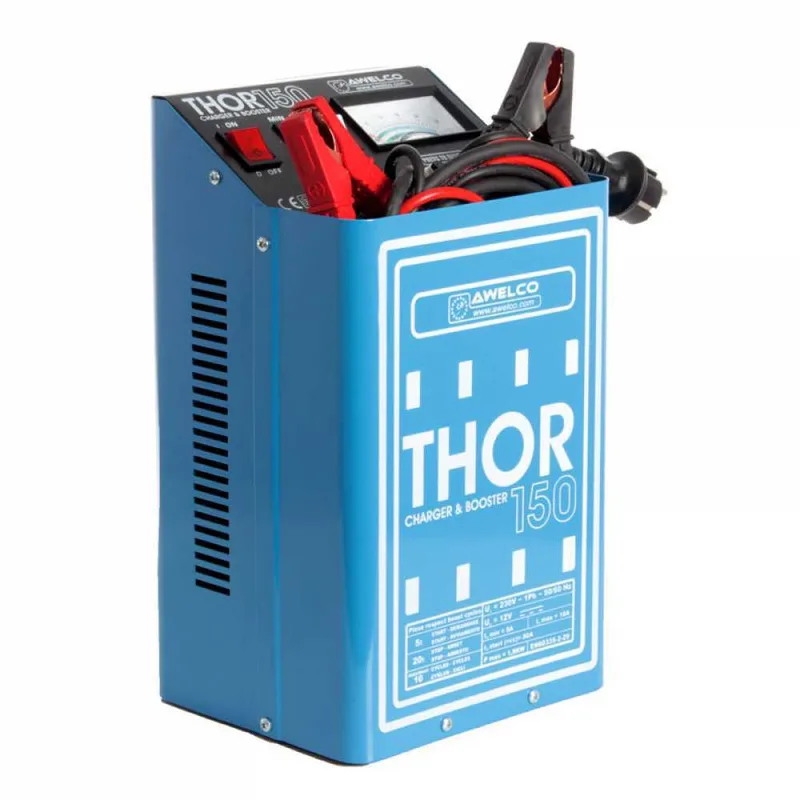 Awelco THOR 150 Booster - Chargeur de batterie - avec démarreur - monophasé - batteries 12V