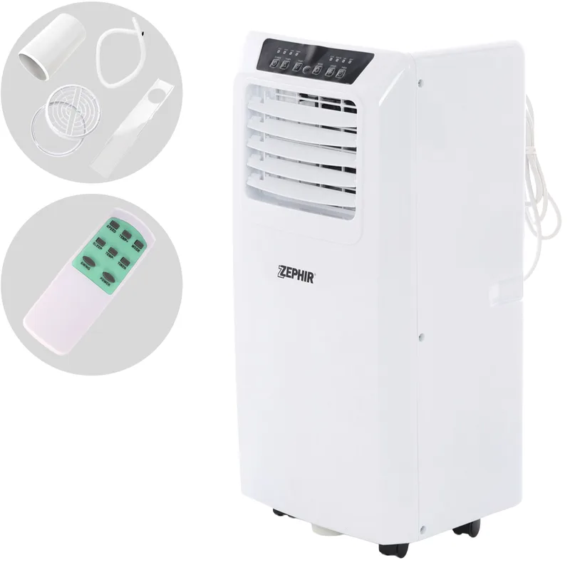 Zephir ZPC9000 - Climatiseur mobile - 3 en 1 - 9 000 BTU