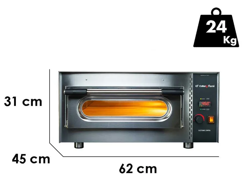 Calory Forni CF62E - Four électrique à pizza - 2800 W