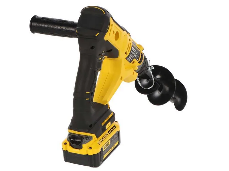 Stanley Fatmax SFMCGA75 - Tarière à batterie - 20 V 4 Ah - Mèche incluse de 15.5 cm - sans batterie et sans chargeur