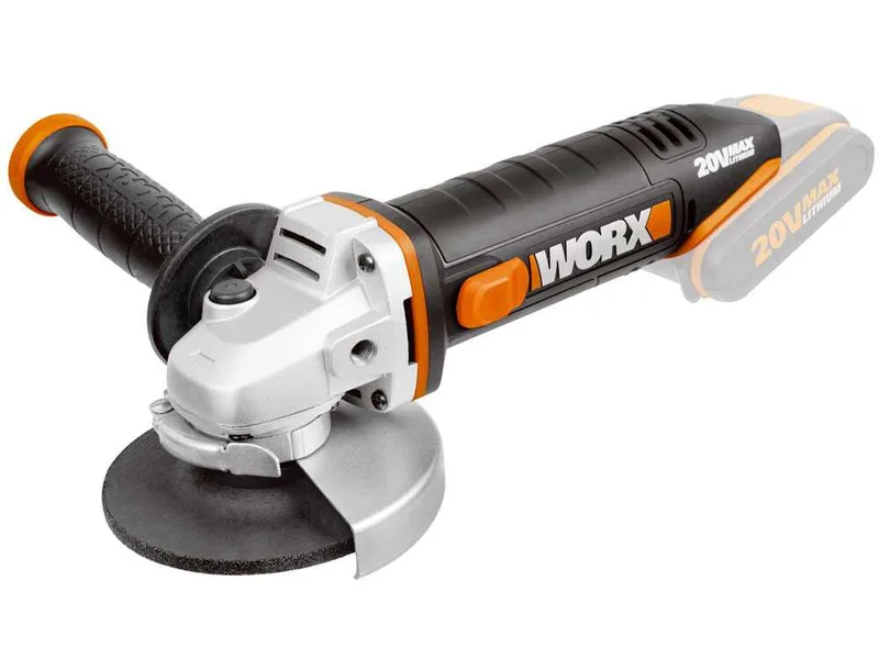 Ponceuse d'angle à batterie Worx WX800.9 - machine uniquement