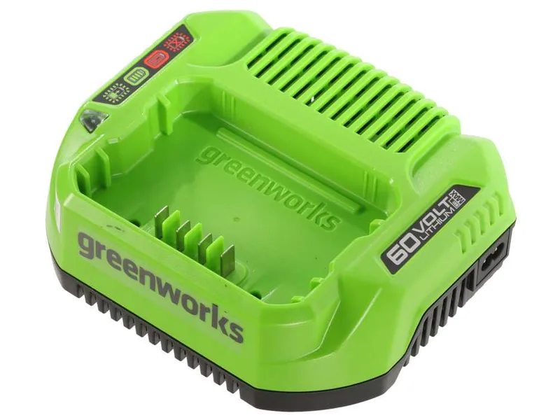 Kit de démarrage GreenWorks 60 V 2 Ah batterie + chargeur