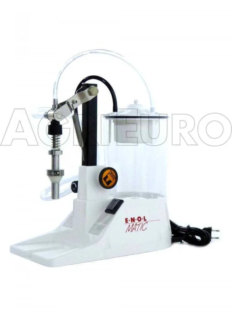 Tenco Enolmatic Vin Inox – Embouteilleuse remplisseuse pour vin avec bec en acier inoxydable