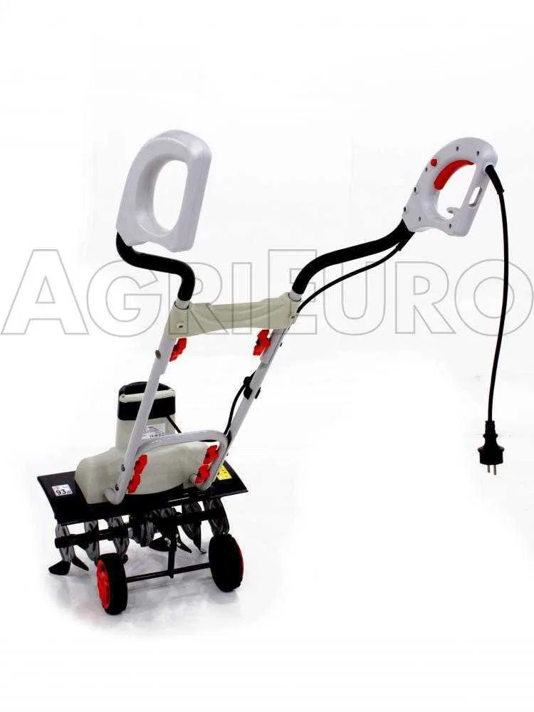 GeoTech EC 1500-6 - Motobineuse électrique - 1500 W - 6 rangées de fraise