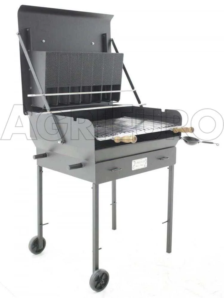 Cruccolini Gran Ristoro - Barbecue à bois et charbon en fer artisanal