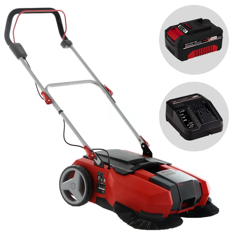 Einhell TE-SW 18/610 Li S - Balayeuse à batterie -18V 4Ah