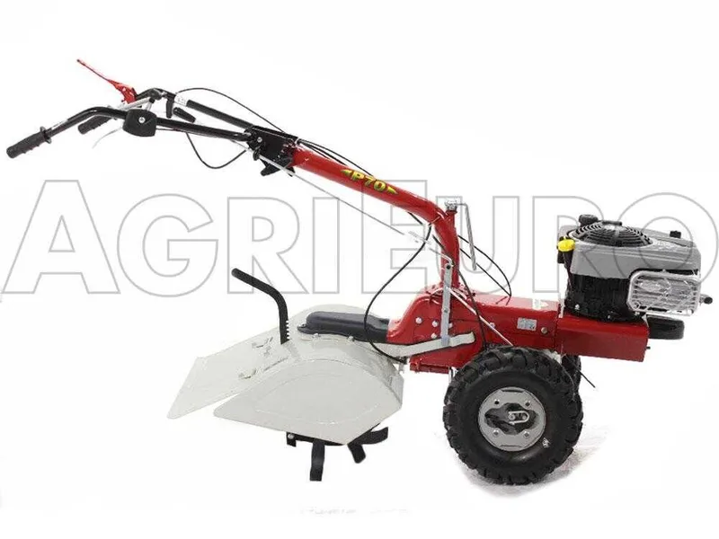 Eurosystems P70 EVO - Motoculteur à essence - Brigs&Stratton 850E - 6,5 CV
