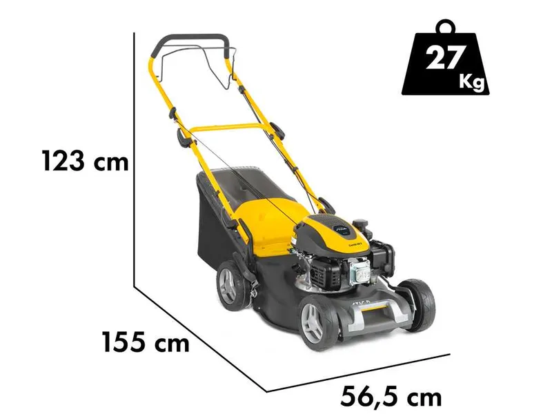 Stiga Combi 48 S - Tondeuse à gazon thermique tractée - 3 en 1 - Moteur ST 140