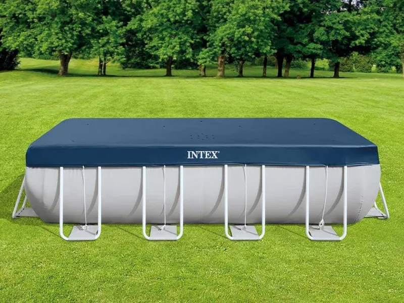 Bâche de protection Frame rectangulaire Intex 28037 - 400x200 cm