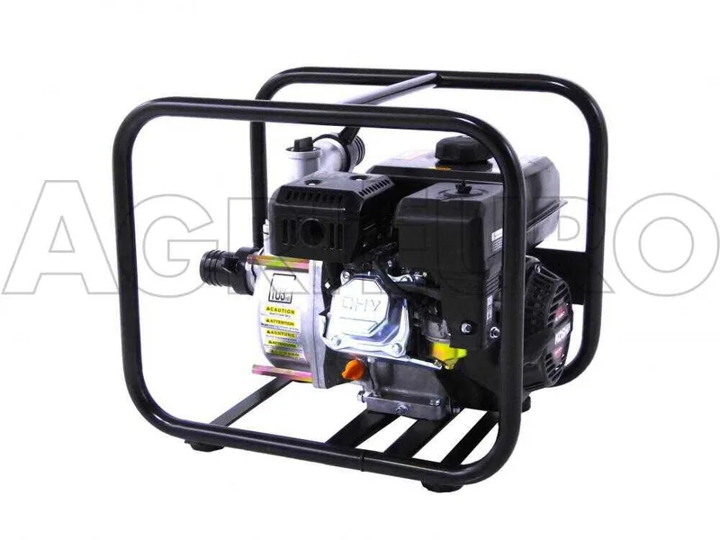 Motopompe thermique Koshin STV-50X pour eaux semi-chargées avec raccords de 50 mm