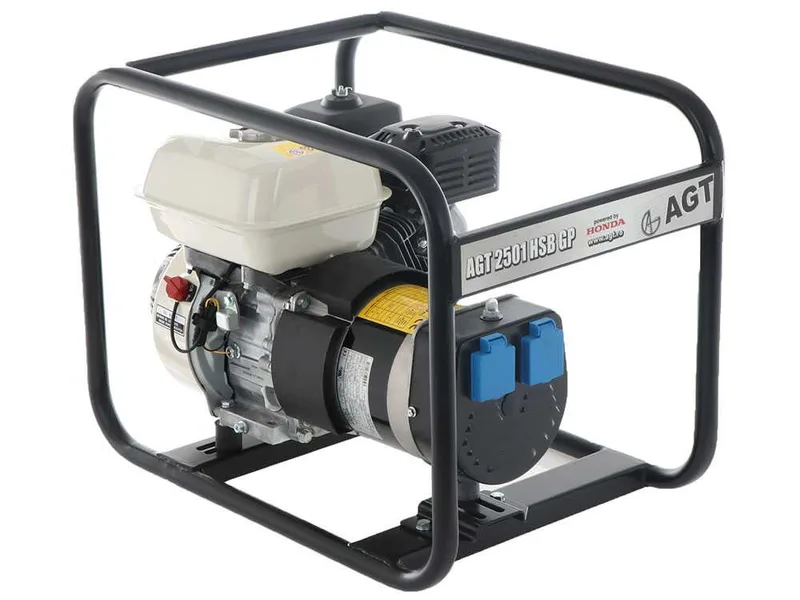 AGT 2501 HSB SE GP - Groupe électrogène 2.2 kW monophasé à essence - Continu 2.1 kW Monophasé