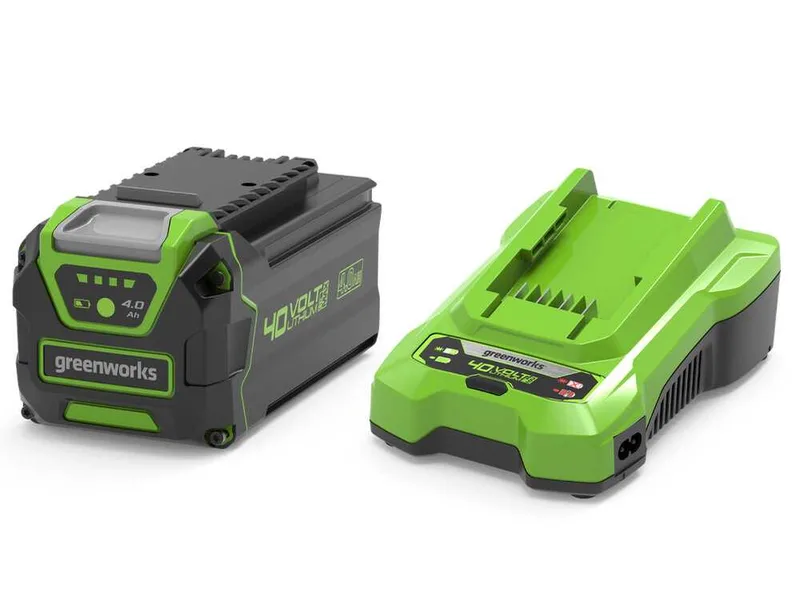 Starter kit Greenworks Batterie 40V 4Ah + Chargeur