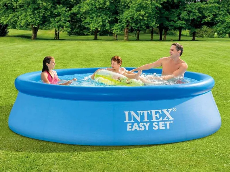 Intex Easy Set 28122NP - Ø305x76 cm - Piscine gonflable + Pompe filtre