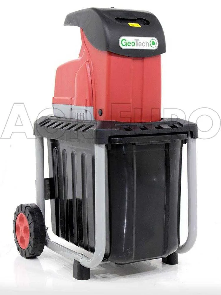 GeoTech ESB 2800 BLADES - Broyeur électrique - À couteaux réversibles et bac