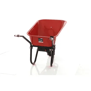 Brouette électrique avec roues traktor GeoTech CAR 150A - Batterie de 24V/12Ah