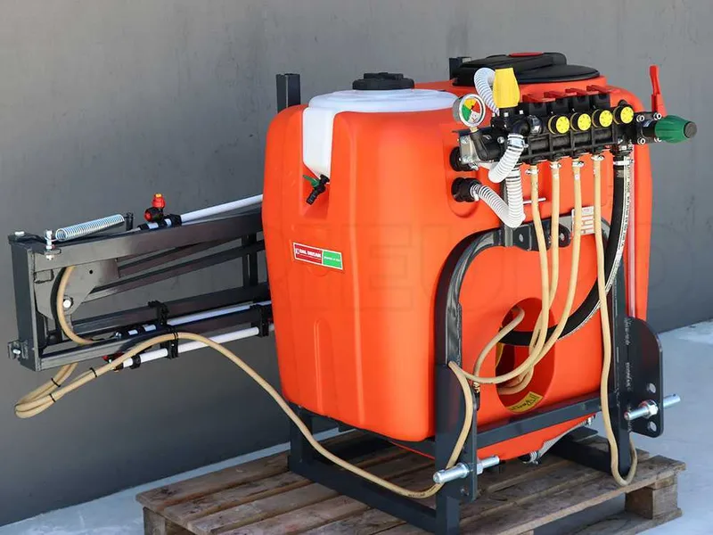 Dal Degan MANDA 200 L - Pulvérisateur agricole pour désherbage à tracteur - Cuve 200 L - Barre 8 m - Pompe YP70