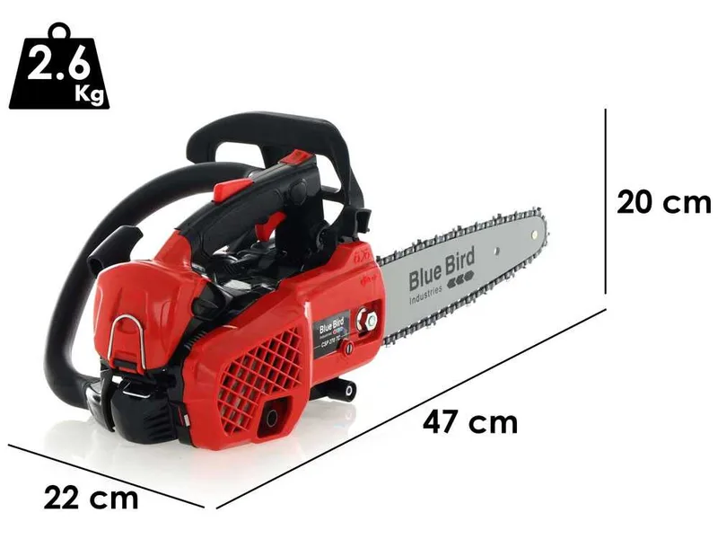 Blue bird csp 270 tc - Tronçonneuse de taille thermique - Lame de 25 cm