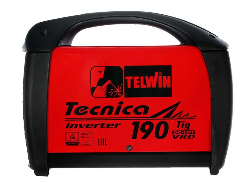 Telwin Tecnica TIG 190 DC - Poste à souder inverter (TIG LIFT, MMA) + Mallette, courant continu (DC)