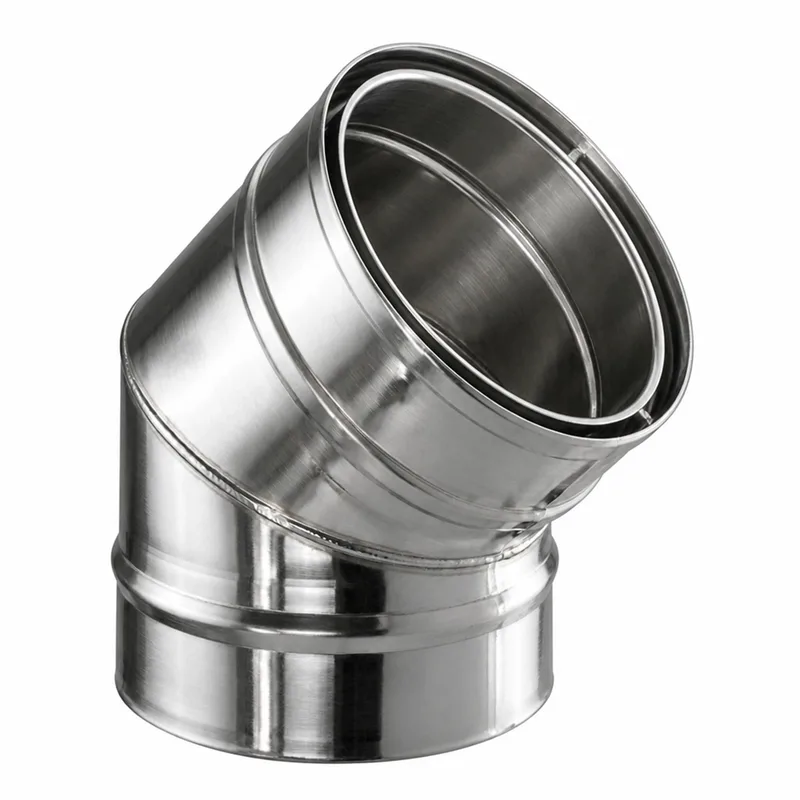 Schiedel Coude 45° pour ICS Ø 130 mm
