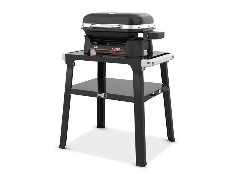 Weber Lumin Compact avec support - Barbecue électrique portable