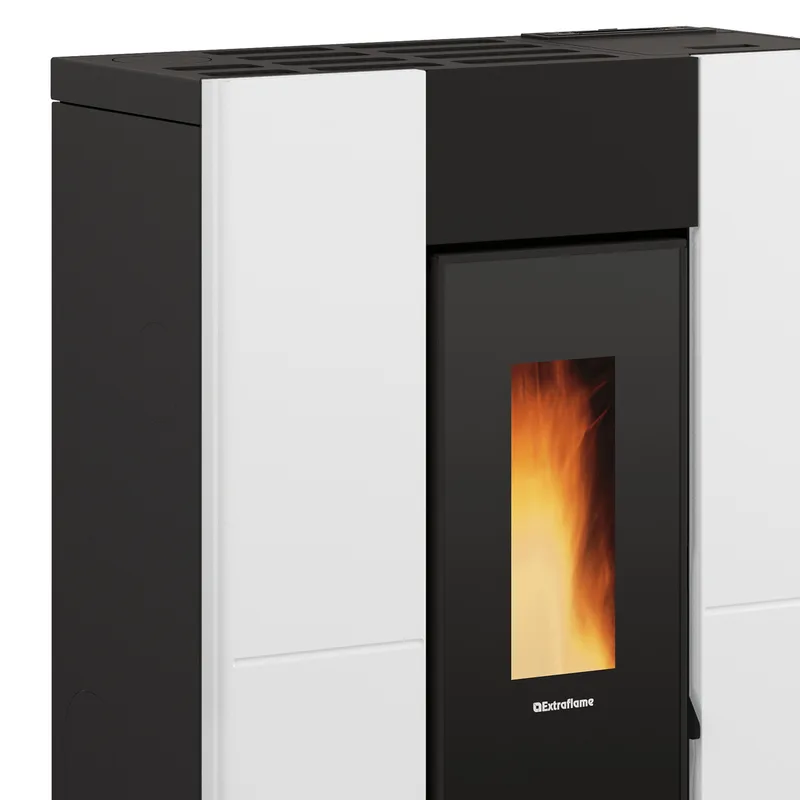 Extraflame Marilena Plus 5.0.16 poêle à granulés acier blanc
