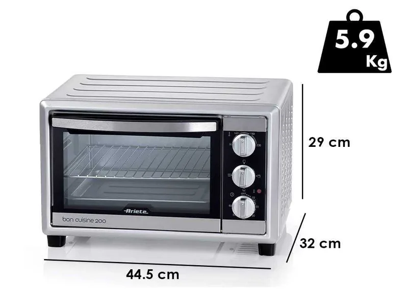 Ariete Bon Cuisine 200 - Four électrique statique - 20L 1380W