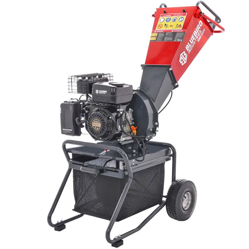 Blue Bird SHR 1000 - Broyeur de végétaux thermique - Moteur Rato R210 7 CV