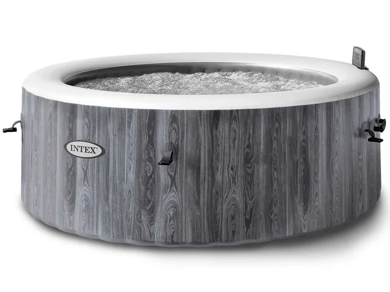 Intex Ronde Greywood Deluxe 28442EX - Ø 216 x 71 cm - Spa gonflable à hydromassage