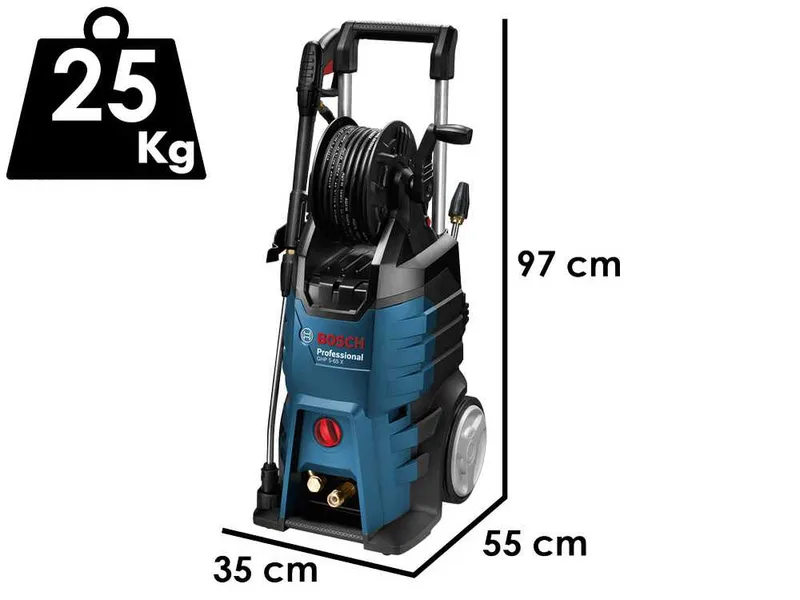 Bosch Professional GHP 5-65 X - Nettoyeur haute pression à eau froide - 160 bar - 498 l/h