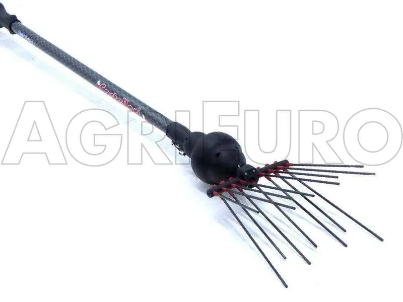 Castellari Fenix V2 - Peigne vibreur électrique à batterie 180/240 C - Perche en carbone