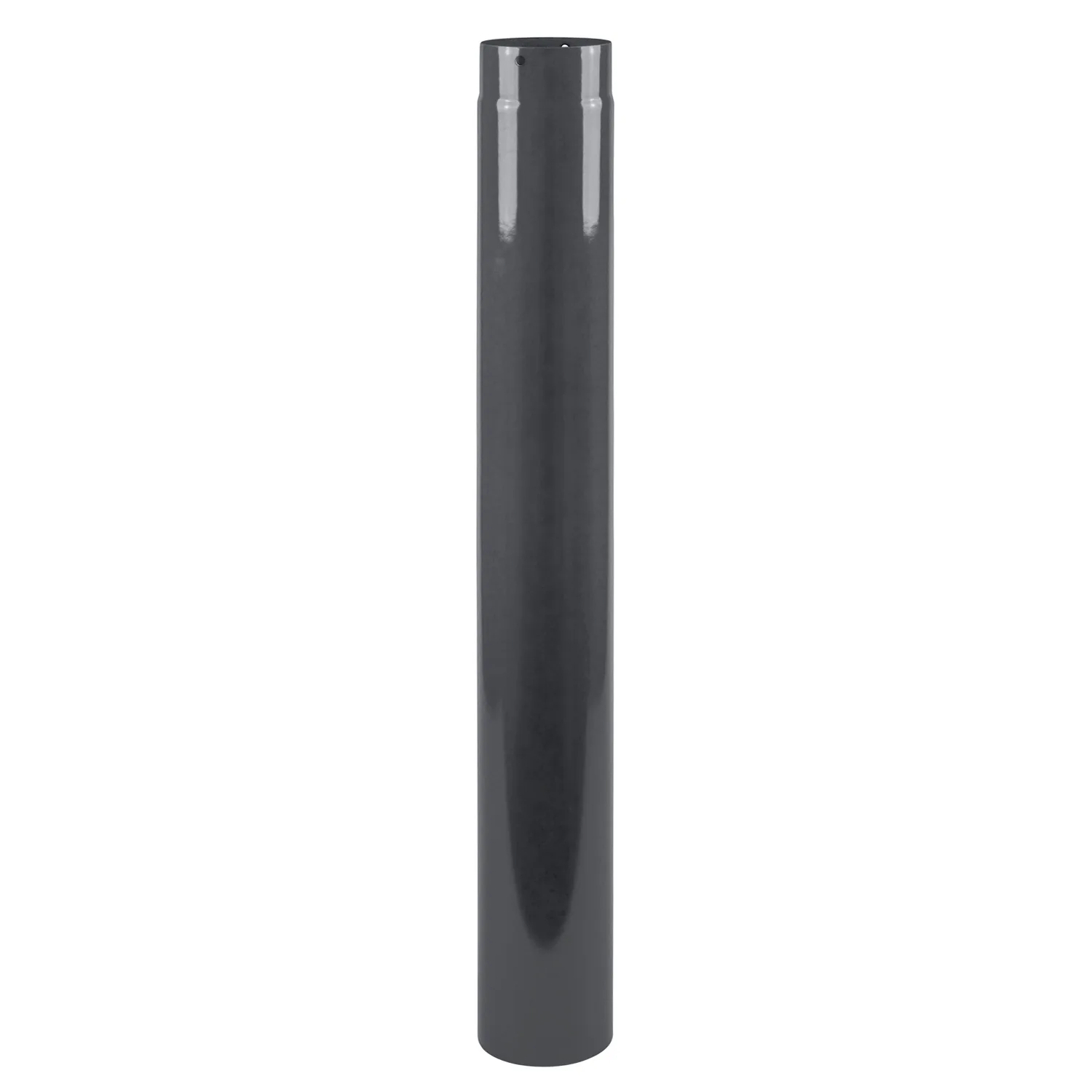 Tuyau de fumée / Tuyau de poêle émaillé 150 mm - 1000 mm gris