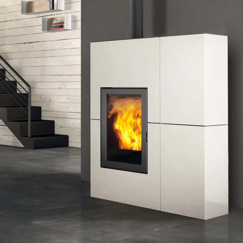 Edilkamin Blade 12++ Evo poêle à granulés acier blanc