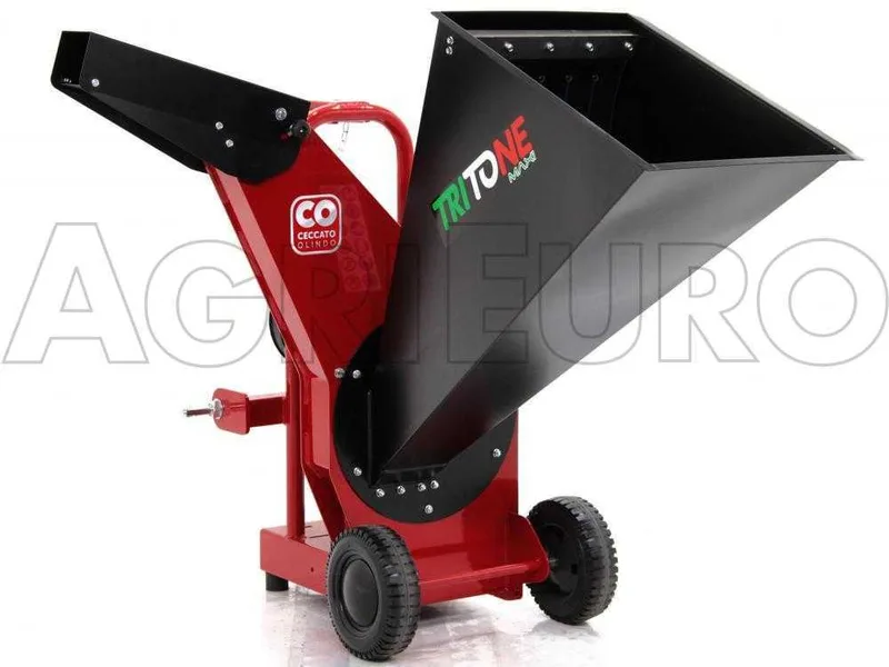 Ceccato Tritone Maxi PTO - Broyeur de branches pour tracteur - Raccord 3 points