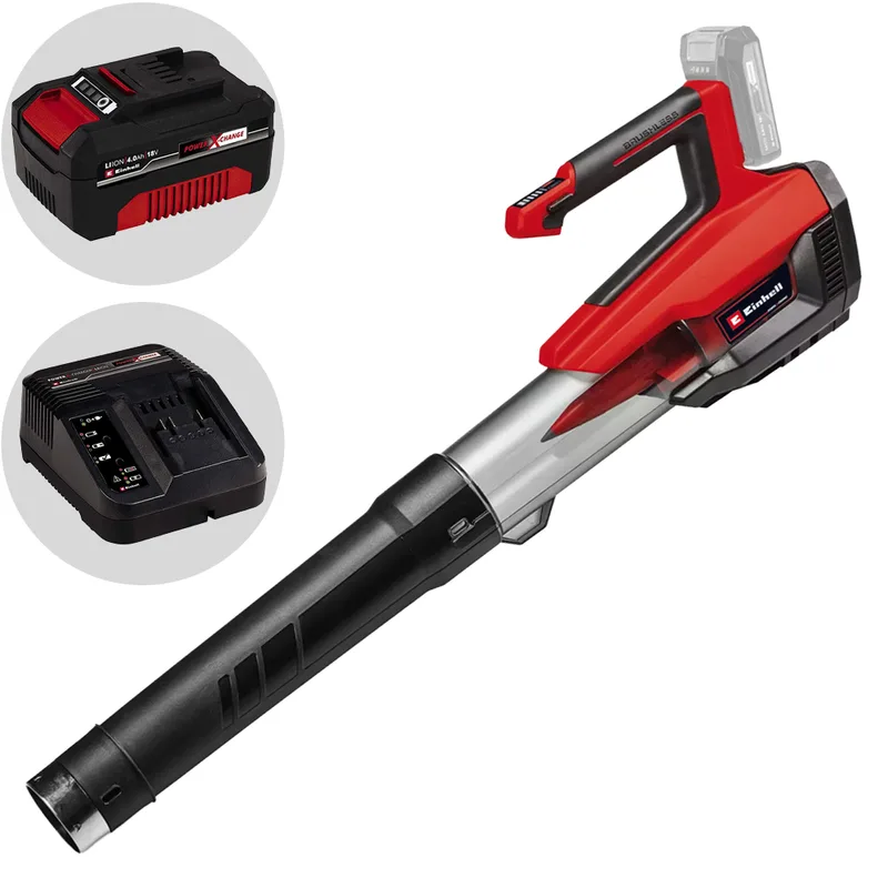 Einhell GP-LB 18/200 Li E - Souffleur de feuilles à batterie - 18 V 5.2 Ah