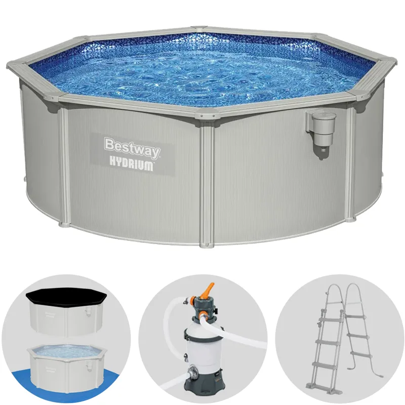 Bestway Hydrium 56574 - Ø366x122 cm - Piscine ronde