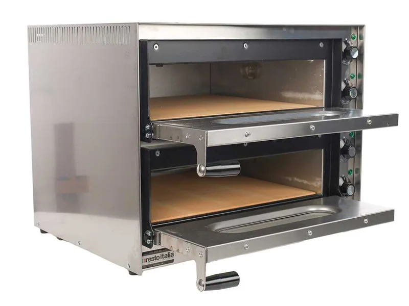 Resto Italia Small G2 - Four électrique à pizza - Double chambre