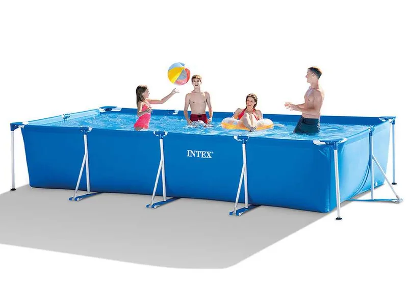 Intex Rectangular Frame 28273NP - 450x220x84 cm - Piscine