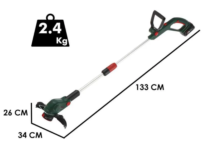 Bosch UniversalGrassCut 18V-26-500 - Coupe-bordure à batterie - 18V 2 Ah