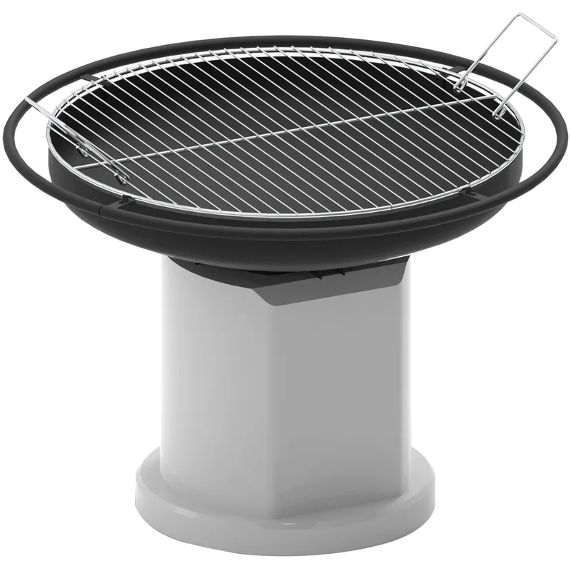 Palazzetti Efesto 60 - Barbecue à bois et à charbon en maçonnerie