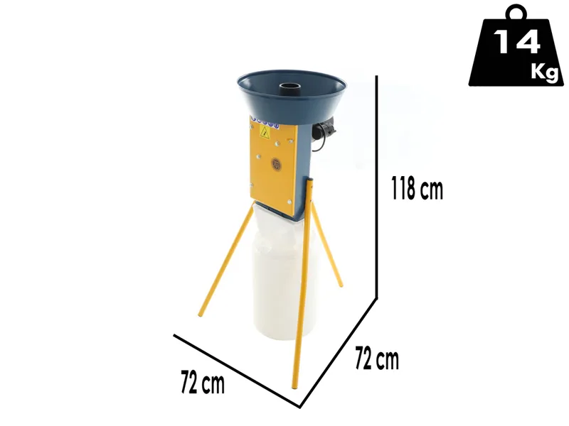 Novital Nuovo Rambo - Égreneuse de maïs avec moteur électrique