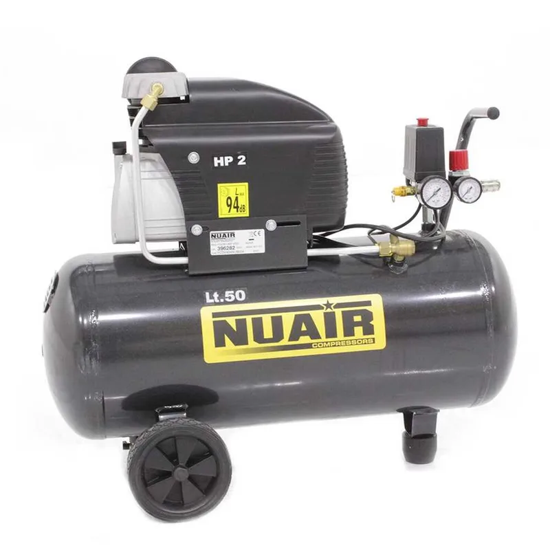 Nuair FC 2 50 - Compresseur d'air électrique monophasé - Moteur 2 CV - 50 L à air comprimé